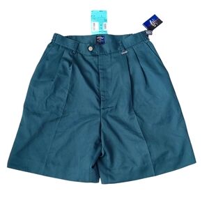 NWT Women's Callaway Golf Sz 10 Green Polyester Pleated Golf Shorts